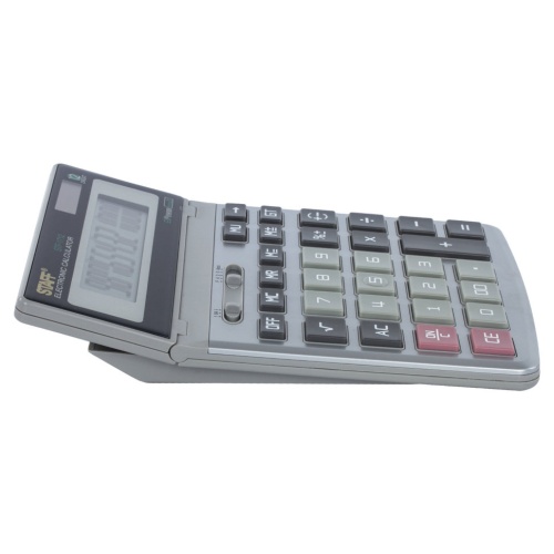 Калькулятор настольный металлический Staff STF-1712 12 разрядов 250121 фото 9